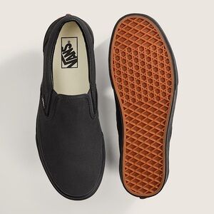 Vans Black Slip-On classic Canvas Shoes